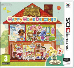 Animal Crossing Happy Home Designer + karta Amiibo 3DS