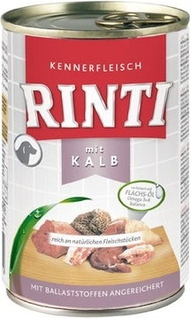 Rinti Kennerfleisch Karma mokra dla psa Cielęcina 400g puszka