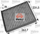 VALEO Filtr kabinowy 698708