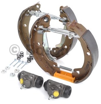 BOSCH KIT SUPERPRO, zestaw szczek hamulcowych + cylinderek hamulca koła zamontowany z tyłu, 0 204 114 114 0204114114