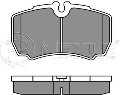 MEYLE Zestaw klocków hamulcowych, hamulce tarczowe 025 291 2320