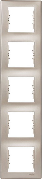 Schneider Electric Polska Sp. z o.o. SCHNEIDER SEDNA ramka PIĘCIOKROTNA PION SAT