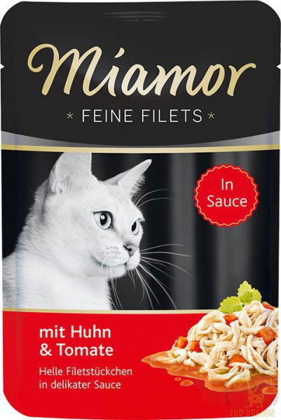 Miamor Feine Filets Kurczak z pomidorem w sosie 100g 74084