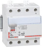 Legrand WYCZNIK RÓŻNICOWOPRĄDOWY P 304 25 A 30 MA AC 008993