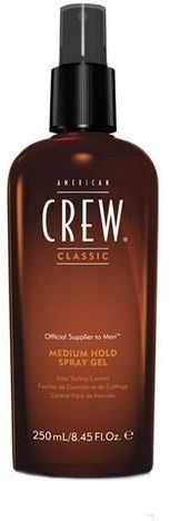 American Crew Medium Hold Spray Gel 250ml M Lakier do włosów 59687