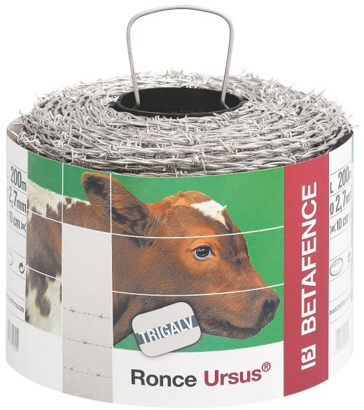 Betafence Drut kolczasty ocynk 0 10 x 100 m