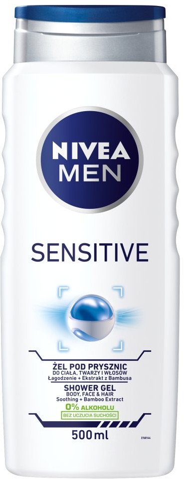 Nivea MEN Sensitive żel pod prysznic 500ml