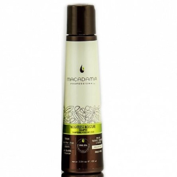 Macadamia Professional Professional Weightless Moisture Shampoo nawilżający szampon do włosów 100ml