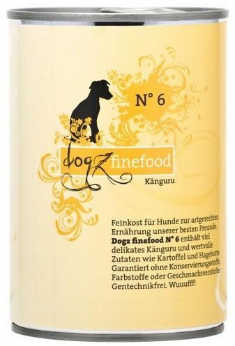 Dogz Finefood N.06 Kangur Puszka 400g
