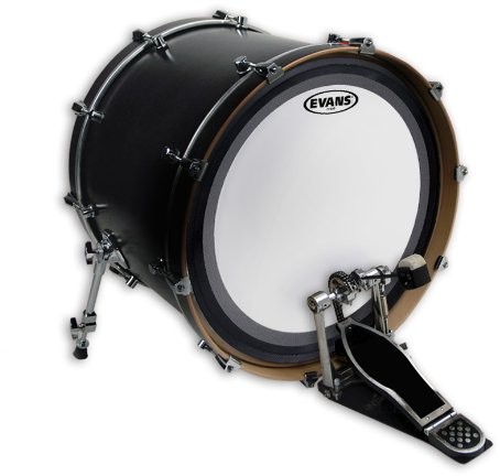 Evans evans bd18em adcw emad Bass Drum sierść BD20EMADCW