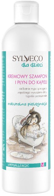 Sylveco Kremowy szampon i płyn do kąpieli 300ml