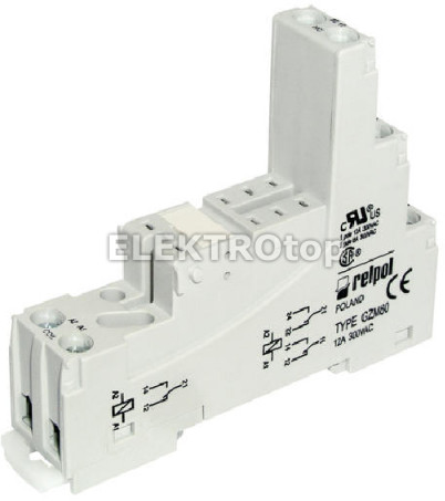 Relpol GZM80 Gniazdo do serii RM84 857408
