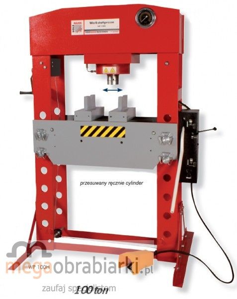 HOLZMANN Prasa warsztatowa 100 ton WP 100H