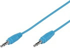 Vivanco Kabel jack 3.5 mm - jack 3.5 mm 1m Niebieski