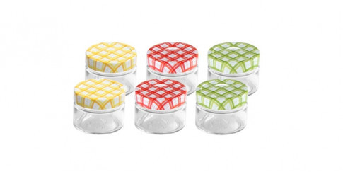 Tescoma TESCOMA DELLA CASA SŁOIKI DO PRZETWORÓW 125 ML 6 SZT 895110.00