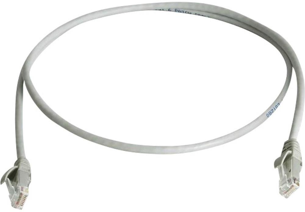 Telegaertner Kabel Sieciowy RJ45 L00001A0228 U/UTP CAT 6 2 m Szary