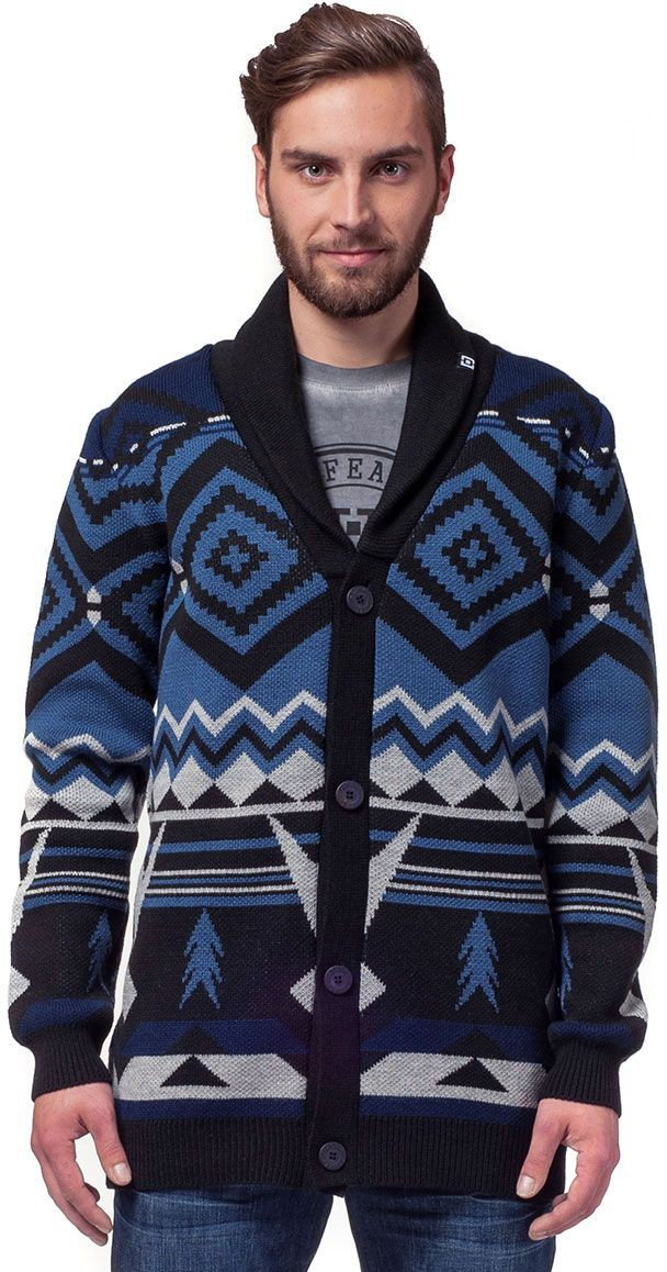 Horsefeathers sweter męski WIZARD SWEATER (black)