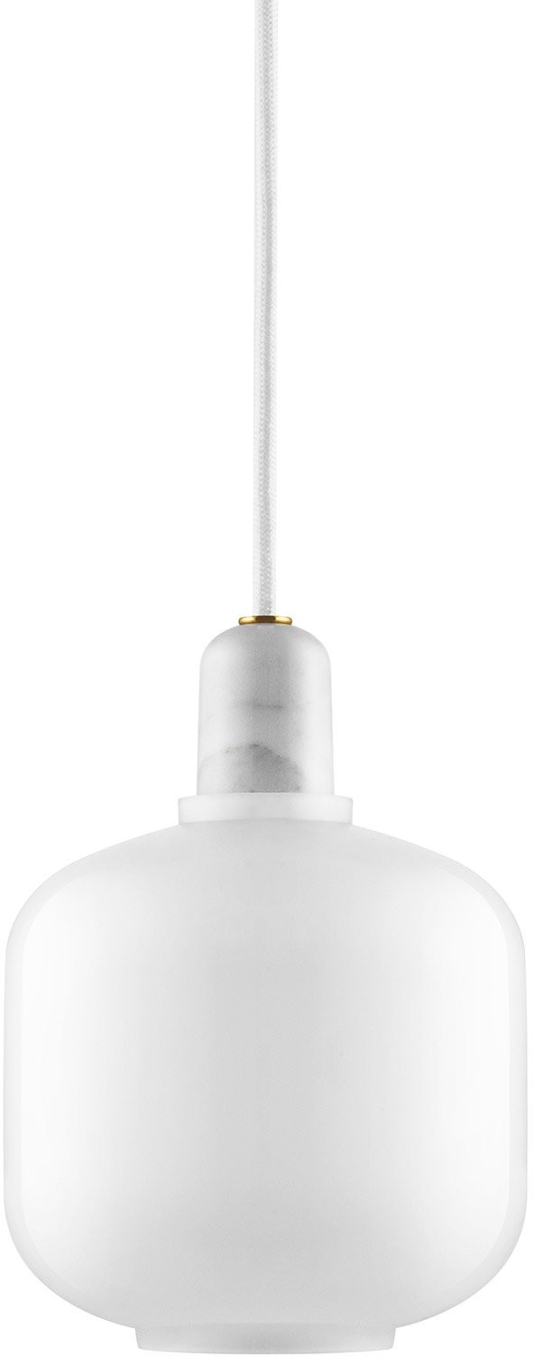 Normann Copenhagen Lampa wisząca Amp okrągła biała (502073)