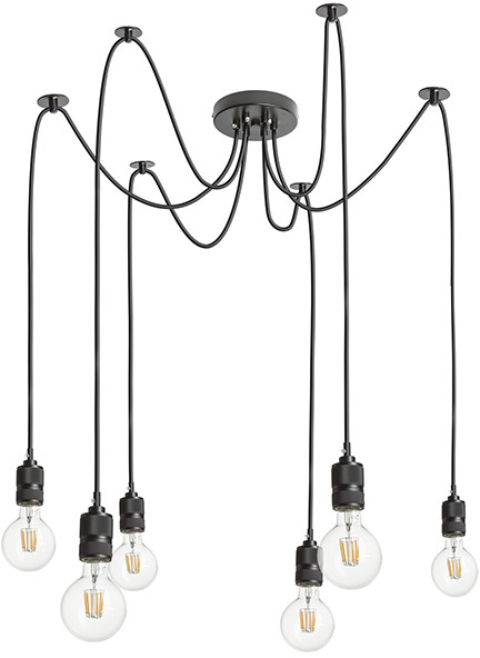 Redlux Zwis Sufitowy Nowoczesny 6pł CINDY R12054