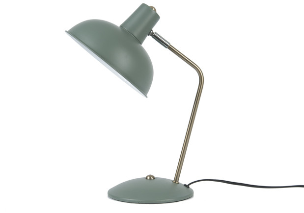 Leitmotiv Lampa biurkowa Hood metal matt jungle green by (LM1311)