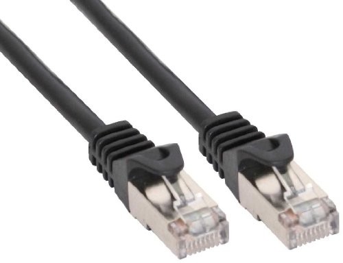 InLine 71501s f/UTP Patch cable (1 m) Czarny 4043718085705