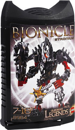 LEGO Bionicle seria Glatorian - Stronius 8984
