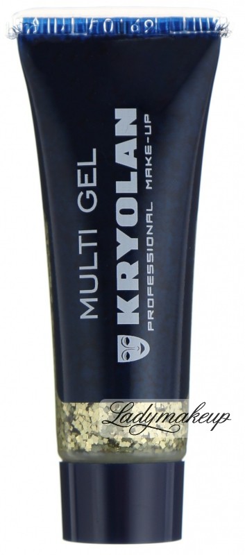 KRYOLAN MULTI GEL - Żel brokatowy do ciała - ART. 2300/01 - Gold 25/90 KR92812-Gold 25/90