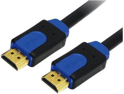 LogiLink KABEL HDMI/HDMI MĘSKI 15M HIGH SPEED WITH ETHERNET GOLDEN PLUG (CHB1115