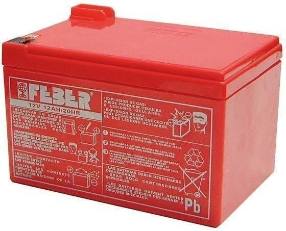 Feber Akumulator 12V 12 Ah do samochodu dla dzieci 800003106