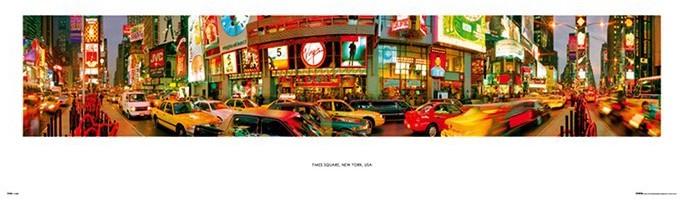 GBeye Nowy Jork - Times Square - Obraz, reprodukcja PN0012