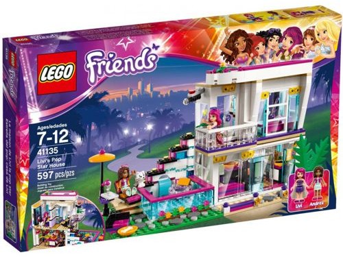 LEGO Dom Gwiazdy Pop Livi 41135
