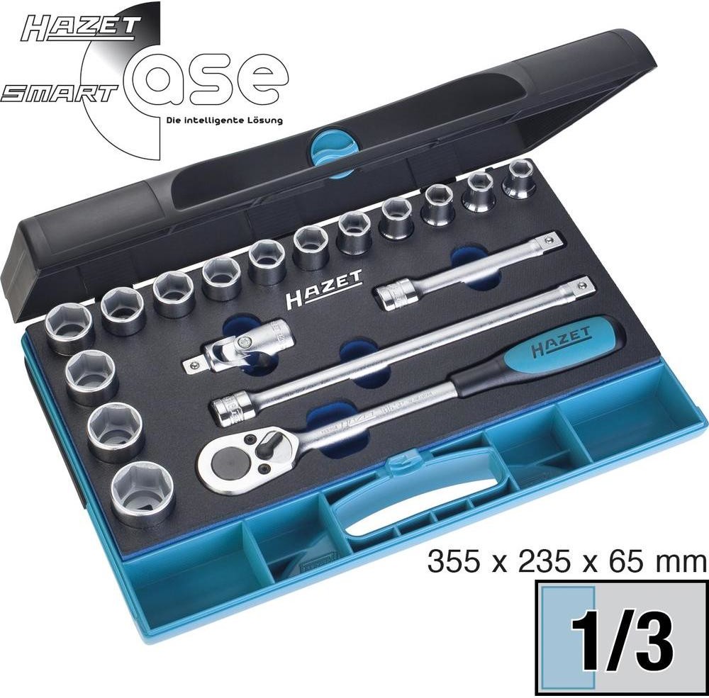 Hazet Klucze nasadowe z grzechotką 932/18 1/2