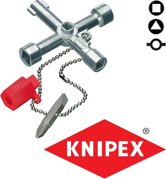Knipex Klucz wielofunkcyjny do szaf sterowniczych (00 11 02)