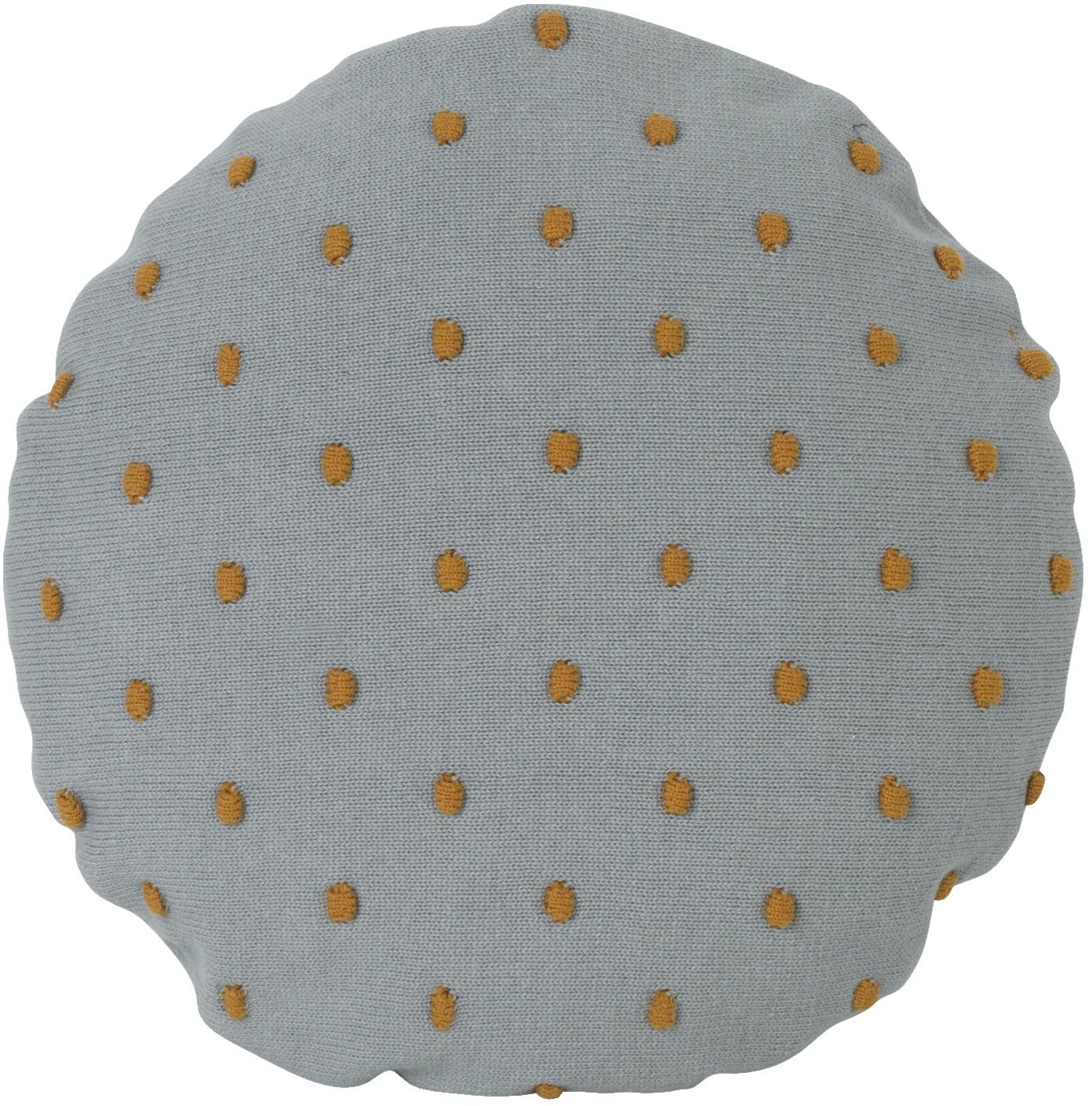 Ferm Living Poduszka Popcorn okrągła zgaszona mięta 7574