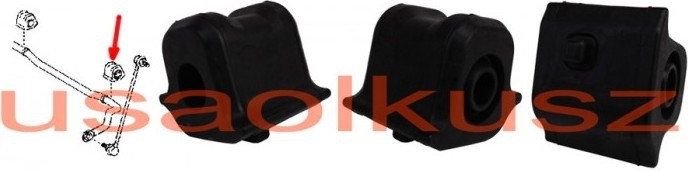 Guma przedniego drążka stabilizatora 22,2mm LEWA Toyota RAV4 2006-