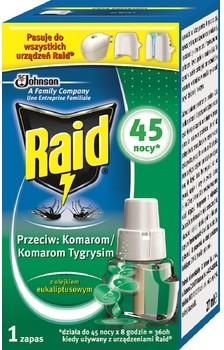Raid PŁYN DO URZĄDZ ELEKTR 45 NOCY EUKALIPTUS 27ML zakupy dla domu i biura 34766089