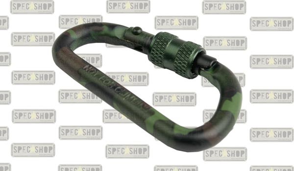 Mil-Tec - Karabinek Aluminiowy - Lock - 60 mm - 15922060