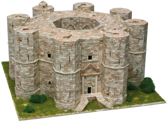 Zdjęcia - Model do sklejania (modelarstwo) Model ceramiczny - Castel del Monte, Andria - Włochy, w.XII 1008