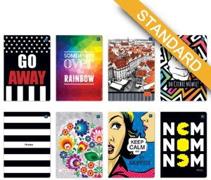 Inter-druk Zeszyty A5 80 kartek gładki ID098