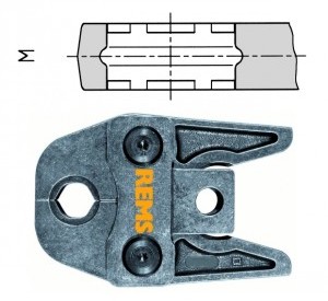 REMS Cęgi zaciskowe do pras promieniowych Typ szczęk: M 28, Typ szczęk: M 2 (570140)