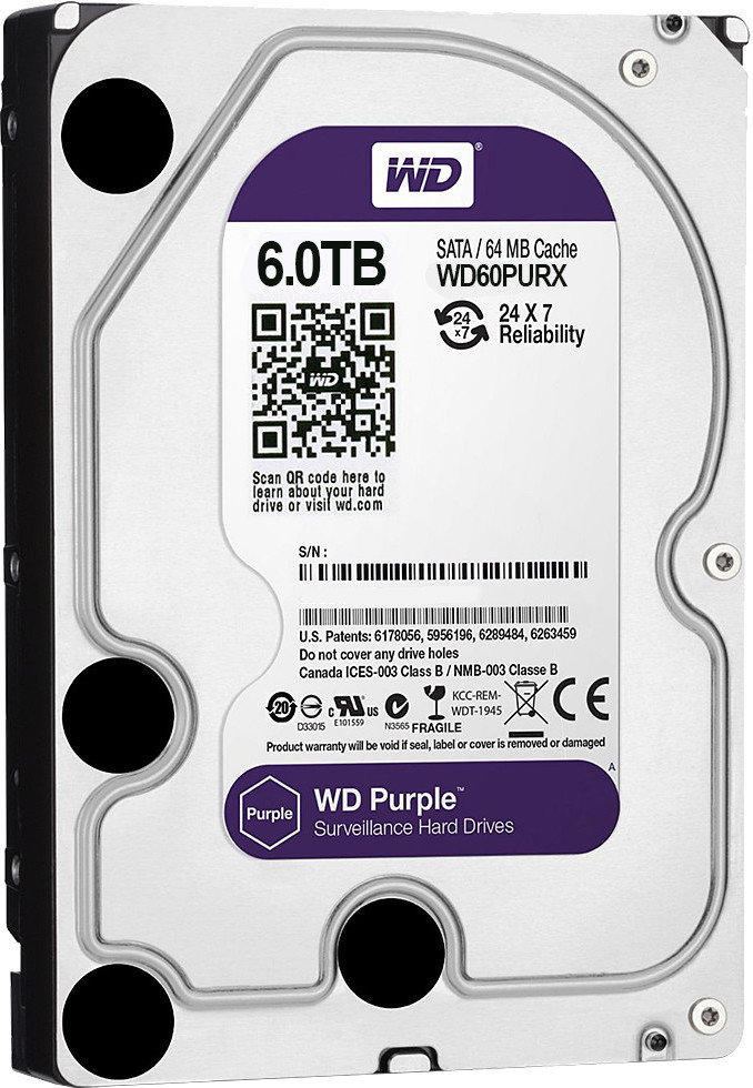 Western Digital Purple 6TB WD60PURX