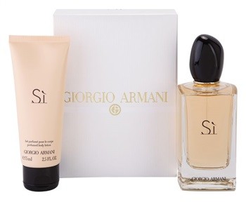 Giorgio Armani Si woda perfumowana 100 ml + mleczko do ciała 75 ml