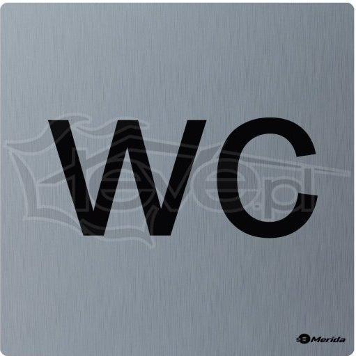 Merida Piktogram - WC - ze stali nierdzewnej, firmy - GSM012