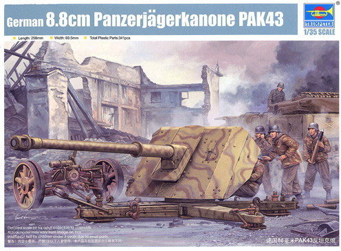 Trumpeter German 88mm Pak 4341