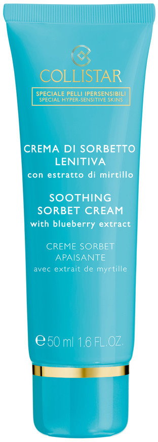 Collistar Soothing Sorbet Cream With Blueberry Extract Krem Sorbetowy z wyciągiem z Borówki Czarnej 50ml