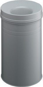 Durable Kosz na śmieci okrągły SAFE+ 30l szary