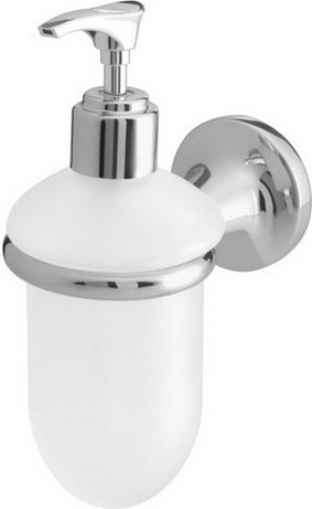 Bisk Ontario Dozownik mydła z uchwytem 00209 chrom