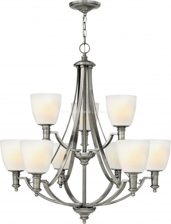 Elstead Lighting Lampa wisząca TRUMAN kol. ANTYCZNY Nikiel (HK/TRUMAN9) - Hinkley -