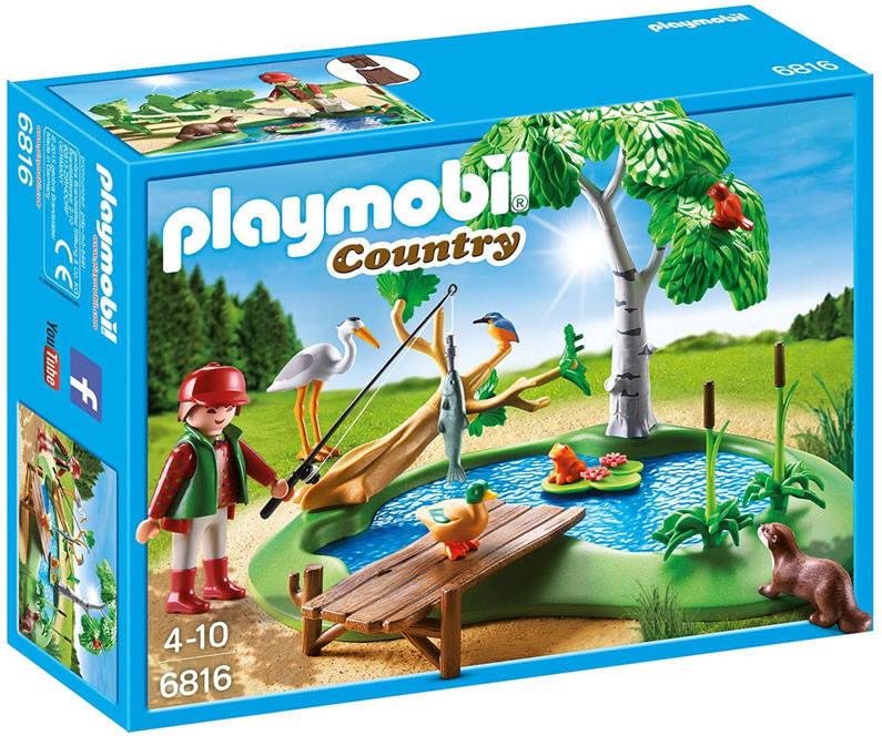 Playmobil Staw z wędkarzem 6816