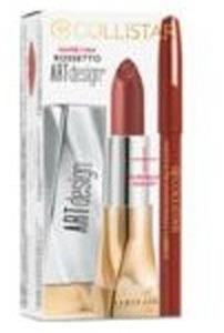 Collistar SET Rosetto Art Design Lipstick pomadka do ust 04 Castagna + Proffesional Lip Pencil konturówka do ust 03